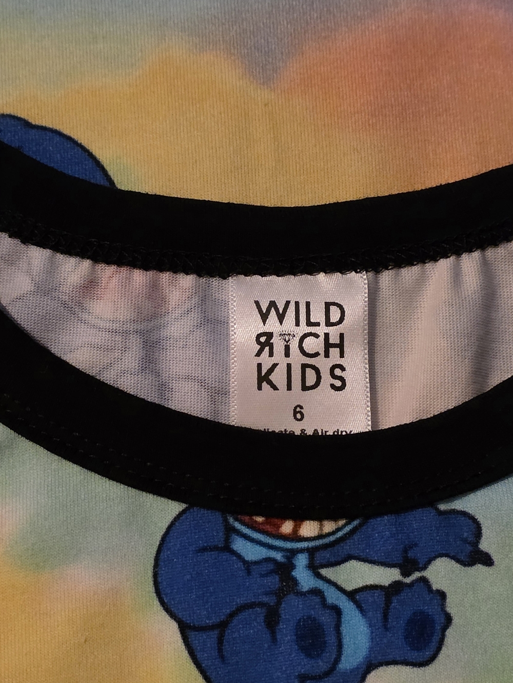 Tie-Dye Stitch Kids Tee - Picture 2 of 3